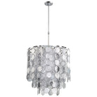 Cyan Canada - 06923 - Neuf Lumières Suspension - Carina - Chrome