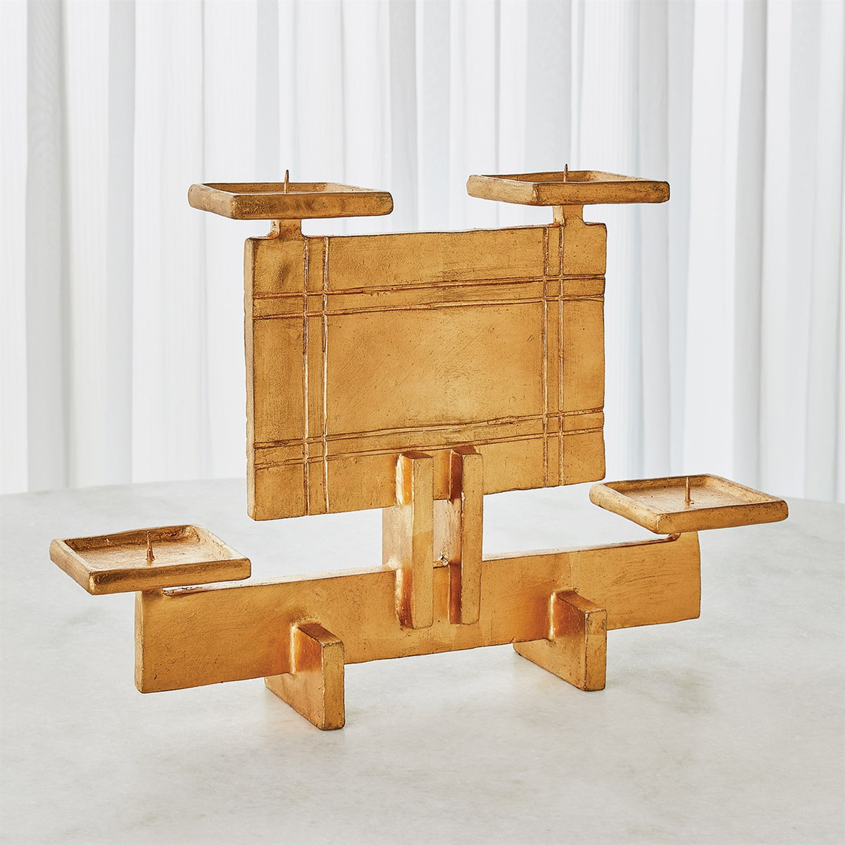 Industrial Era Candleholder