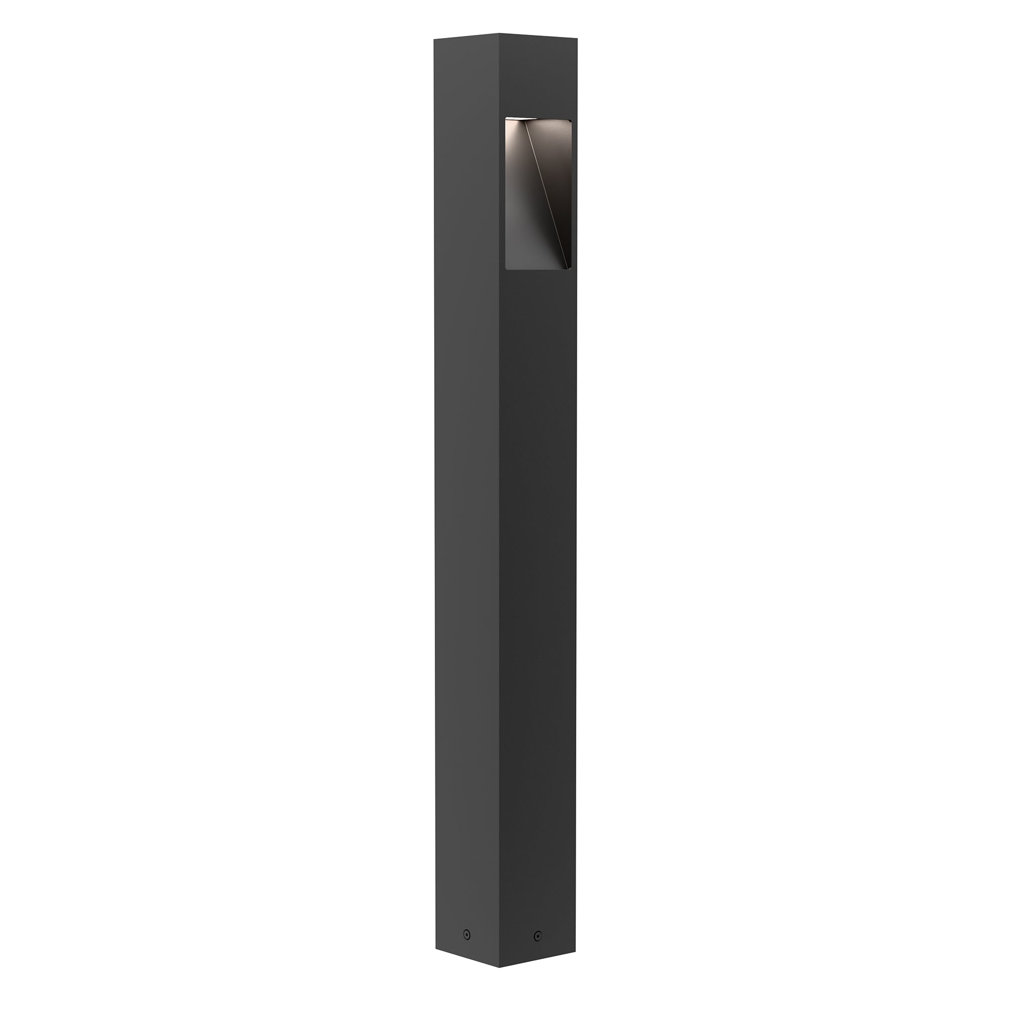WAC Canada - 6131-5CSBK - Lampe de chemin à DEL - Sur pied - Noir sur aluminium
