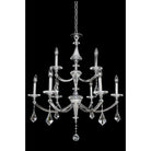 Allegri - 012172-010-FR001 - Nine Light Chandelier - Floridia - Chrome