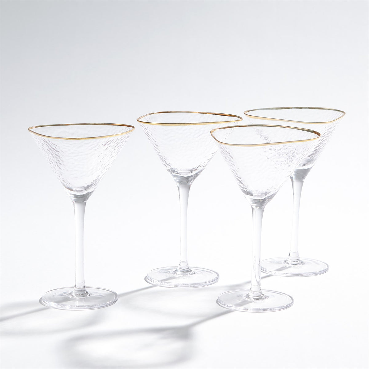 S/4 Verres martelés