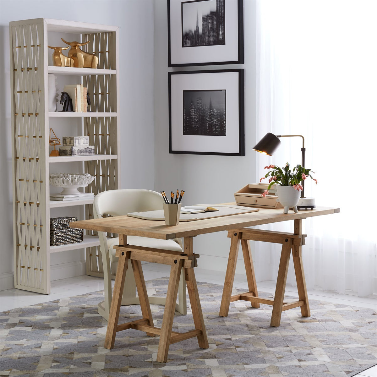 Trojan Horse Head Bookends