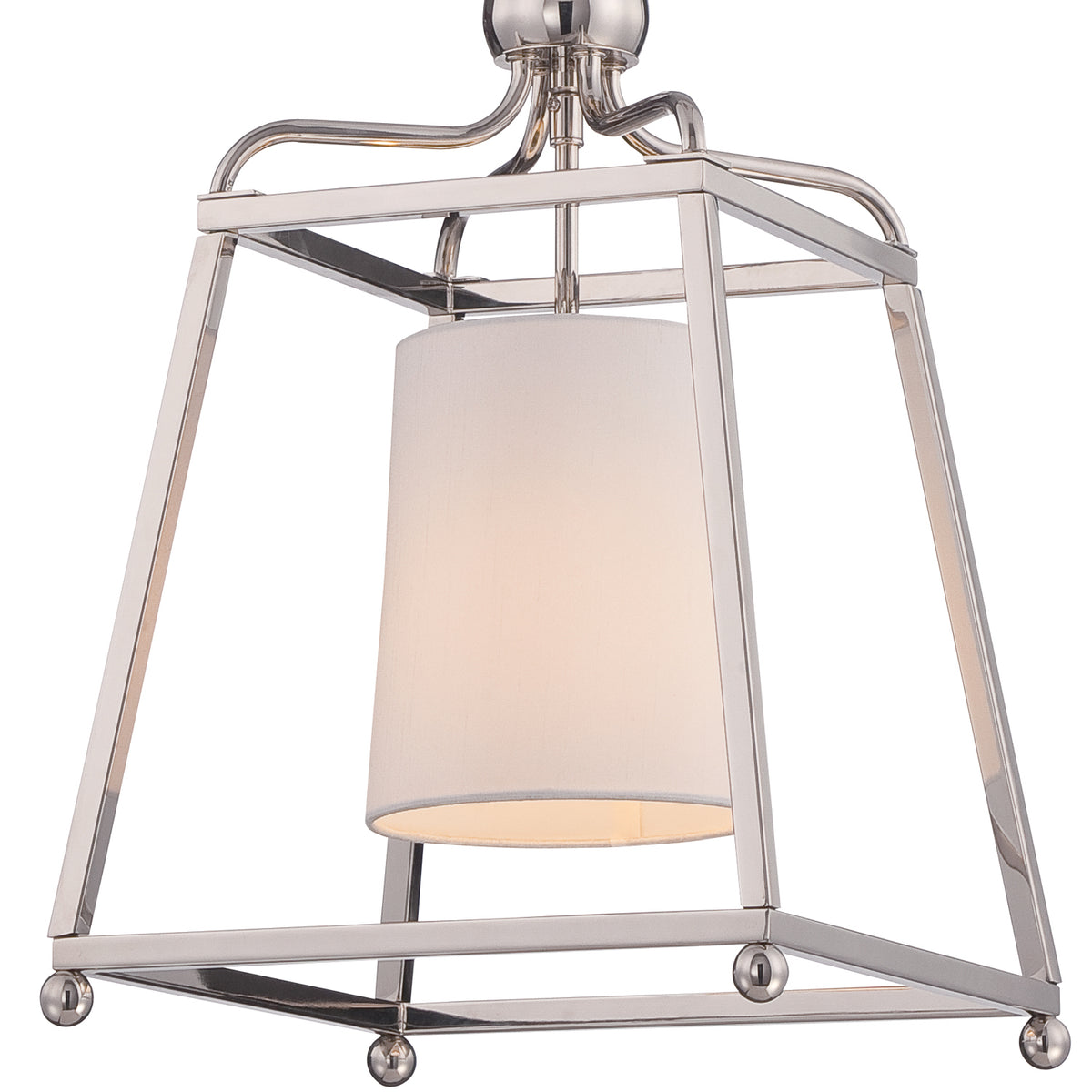 Crystorama - 2240-PN - Une lampe Suspension - Sylvan - Nickel poli