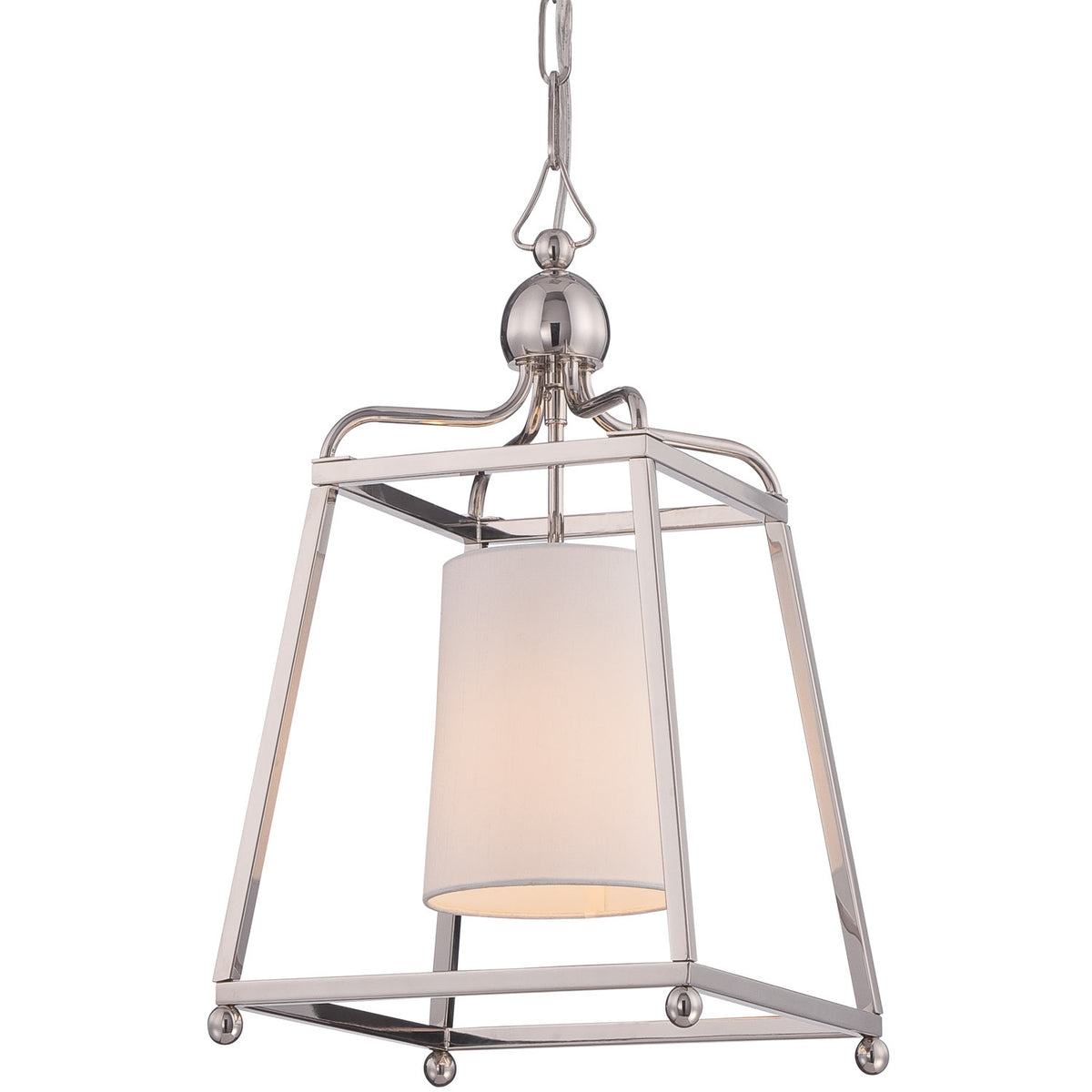 Crystorama - 2240-PN - Une lampe Suspension - Sylvan - Nickel poli