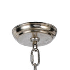 Crystorama - 546-SA - Six lumières Suspendu - Layla - Argent antique