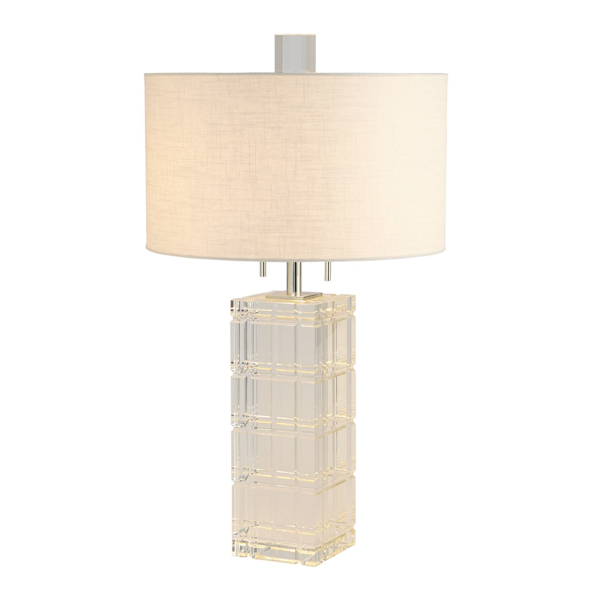 Crystal Plaid Lamp