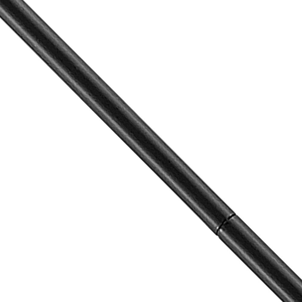 Lampe Hinkley Lighting 6212SK, tige de 30,5 cm (12"), finition noir satiné