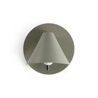 Faro Barcelona 62356-US Noon Wall Sconce in Moss Gray
