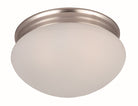 Éclairage Maxim 5885FTSN Essentiels Plafonnier (3) en nickel satiné
