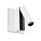 Faro Barcelona 62750-US Cronos Wall Sconce with Reading Light in White