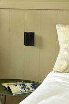Faro Barcelona 62751-US Cronos Wall Sconce with Reading Light in Black