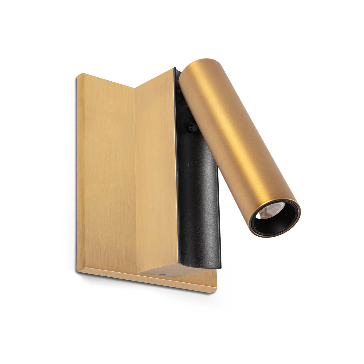 Faro Barcelona 62752-US Cronos Wall Sconce with Reading Light in Bronze