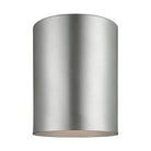 Visual Comfort Studio Canada - 7813801-753 - One Light Outdoor Flush Mount - Outdoor Cylinders - Painted Brushed Nickel