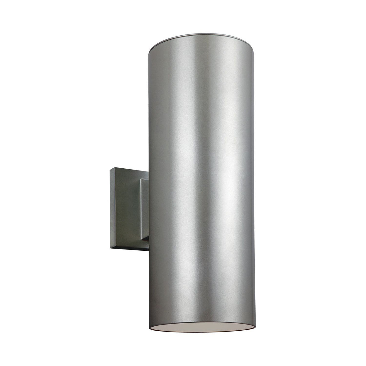 Visual Comfort Studio Canada - 8313802-753 - Two Light Outdoor Wall Lantern - Outdoor Cylinders - Painted Brushed Nickel