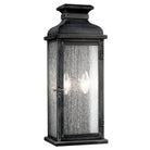 Visual Comfort Studio Canada - OL11101DWZ - Two Light Lantern - Pediment - Dark Weathered Zinc