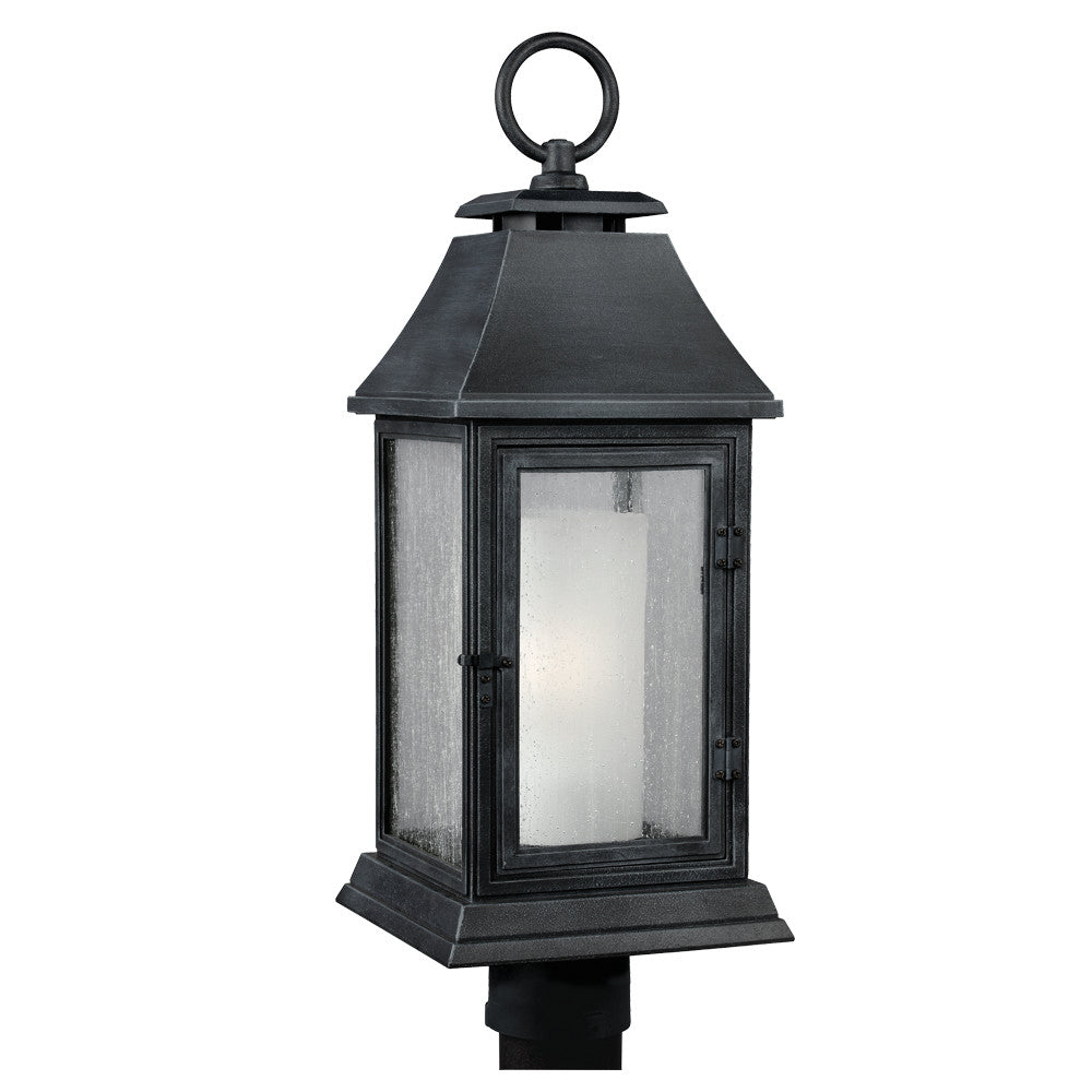 Visual Comfort Studio Canada - OL10608DWZ - One Light Post Lantern - Shepherd - Dark Weathered Zinc