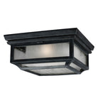 Visual Comfort Studio Canada - OL10613DWZ - Two Light Flush Mount - Shepherd - Dark Weathered Zinc