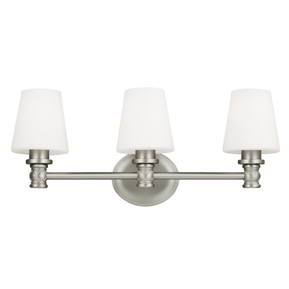 Visual Comfort Studio Canada - VS22103SN - Three Light Vanity - Xavierre - Satin Nickel