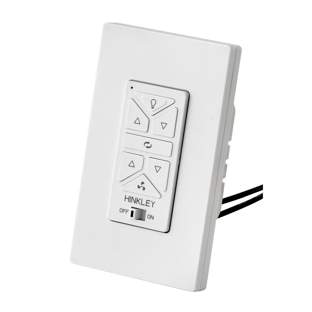 Commande murale réversible Hinkley Lighting 980024FWH HIRO - Câblée, blanche