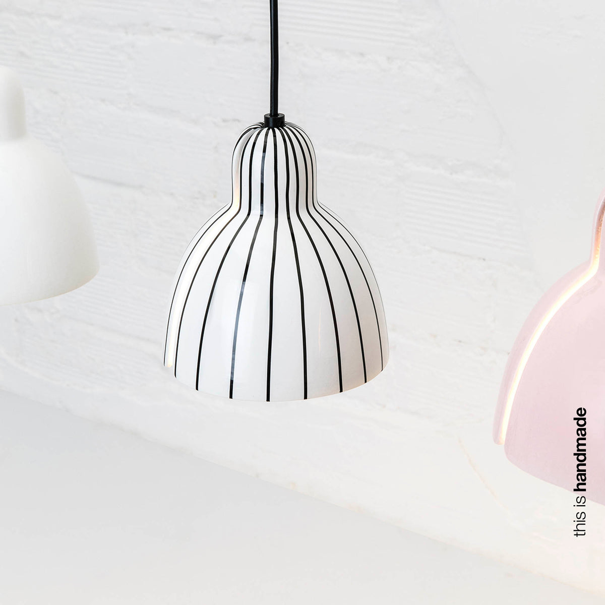 Faro Barcelona 64258-US Venice Pendant in Stripes