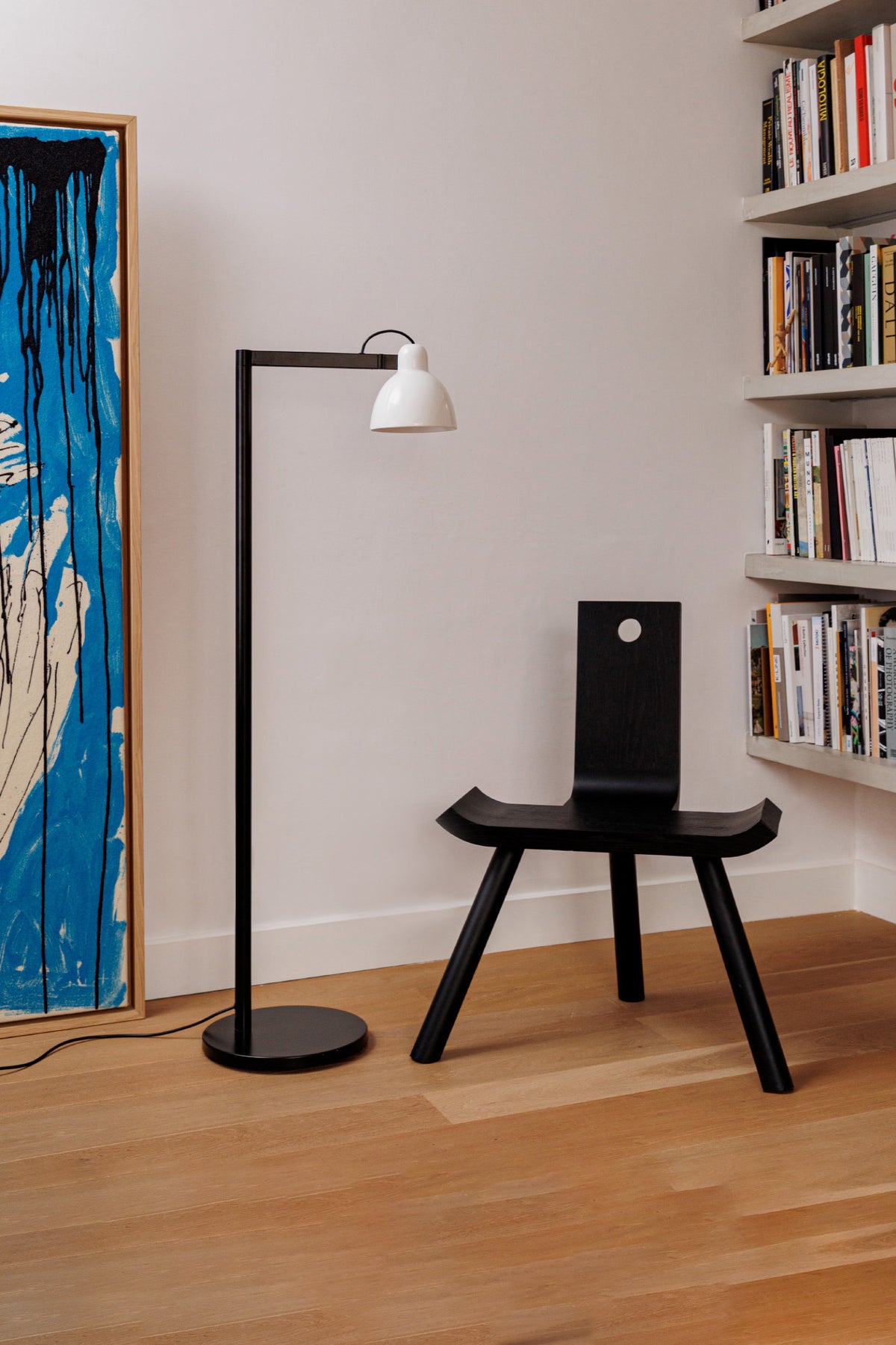 Faro Barcelona 64275-111-US Venice Floor Lamp in White