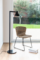 Faro Barcelona 64275-112-US Venice Floor Lamp in Black
