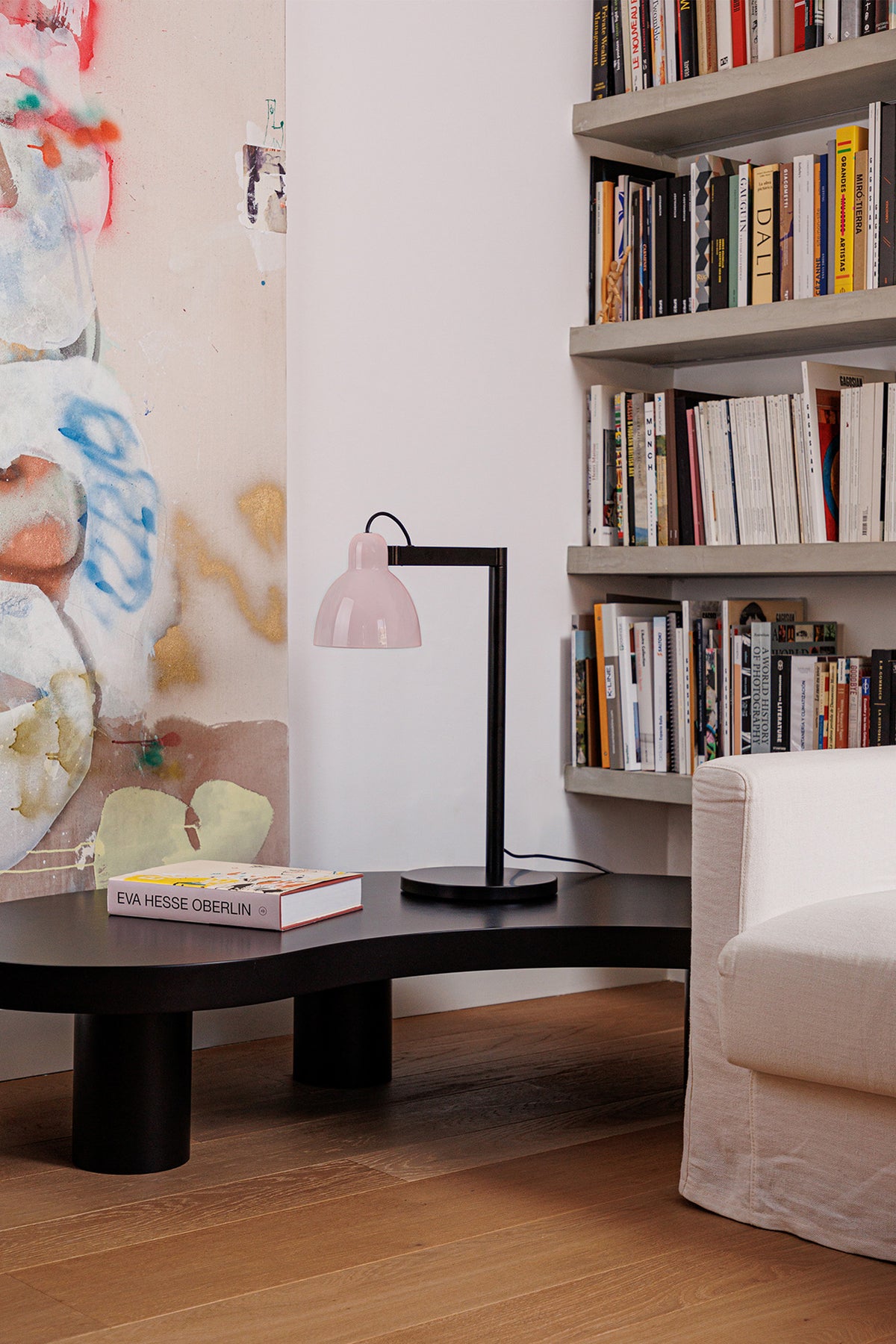 Faro Barcelona 64276-113-US Venice Table Lamp in Pink