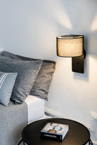 Faro Barcelona 64303-US Fold Wall Sconce in Black