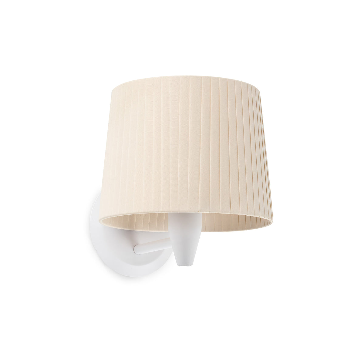 Faro Barcelona 64306-35-US Samba Wall Sconce in White/Ribbon Beige