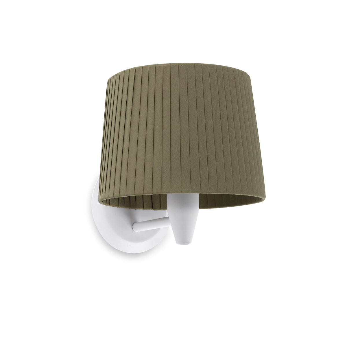 Faro Barcelona 64306-37-US Samba Wall Sconce in White/Ribbon Green