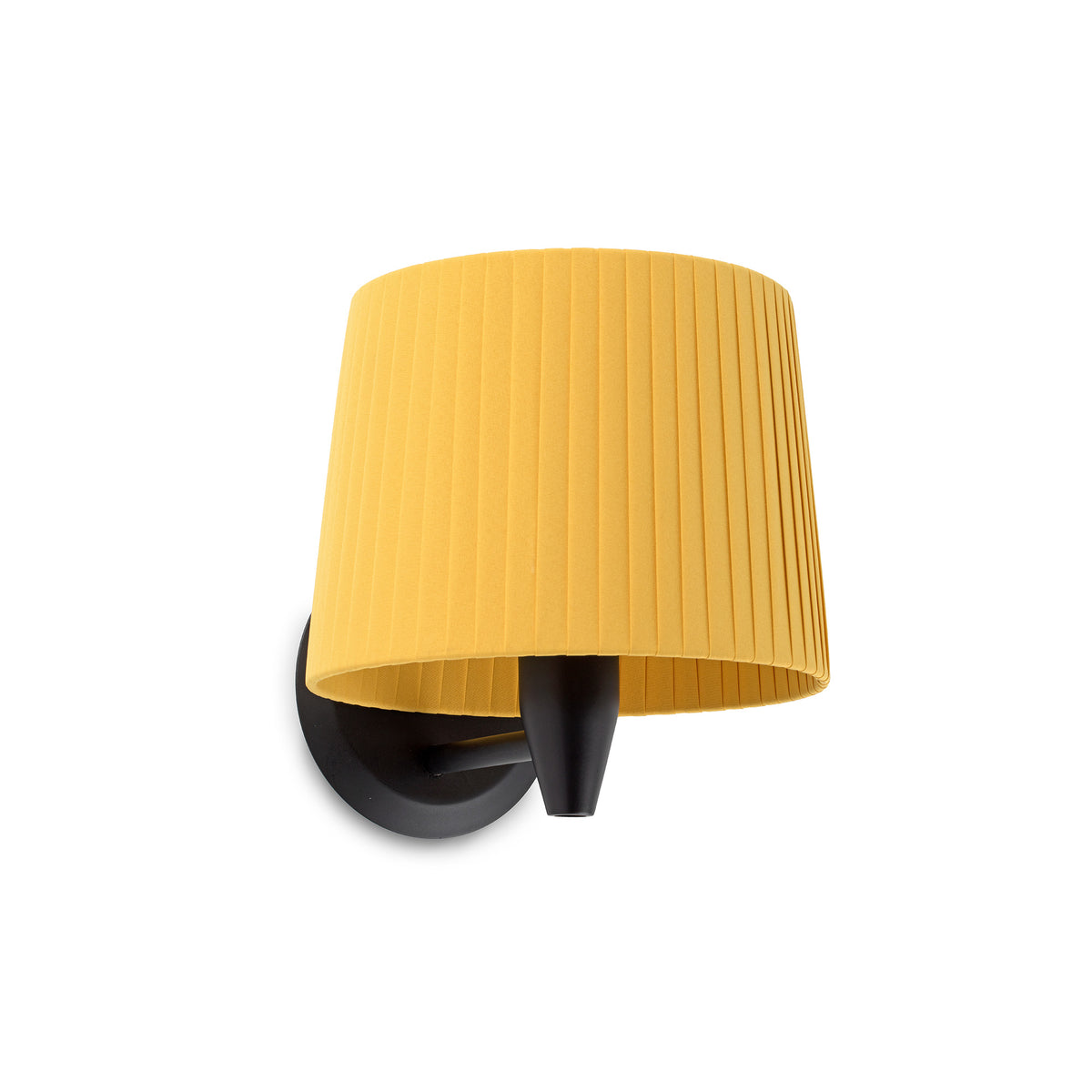 Faro Barcelona 64307-36-US Samba Wall Sconce in Black/Ribbon Yellow
