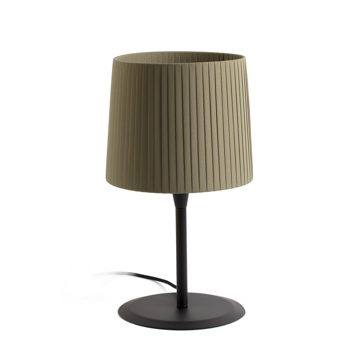 Faro Barcelona 64311-40-US Samba Table Lamp in Black/Ribbon Green