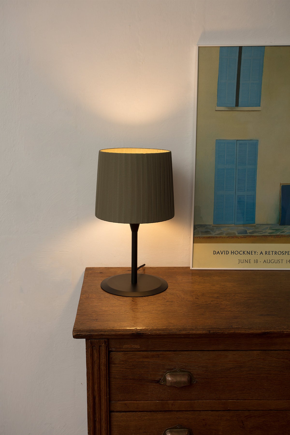 Faro Barcelona 64311-40-US Samba Table Lamp in Black/Ribbon Green