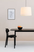 Faro Barcelona 64315-44-US Samba Pendant in Black/Ribbon Beige