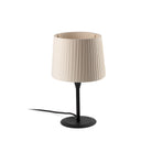 Faro Barcelona 64317-35-US Samba Table Lamp in Black/Ribbon Beige