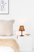 Faro Barcelona 64317-71-US Sumba Table Lamp in Black/Rattan