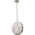 Artcraft Canada - AC10303SN - Three Light Pendant - Harbor Point - Satin Nickel