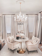 Crystorama - 4479-GD-CL-MWP - 12 Lumières Suspendu - Marie-Thérèse - Or