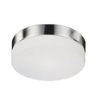 Kuzco Canada - 52022BN - Two Light Flush Mount - Lomita - Brushed Nickel