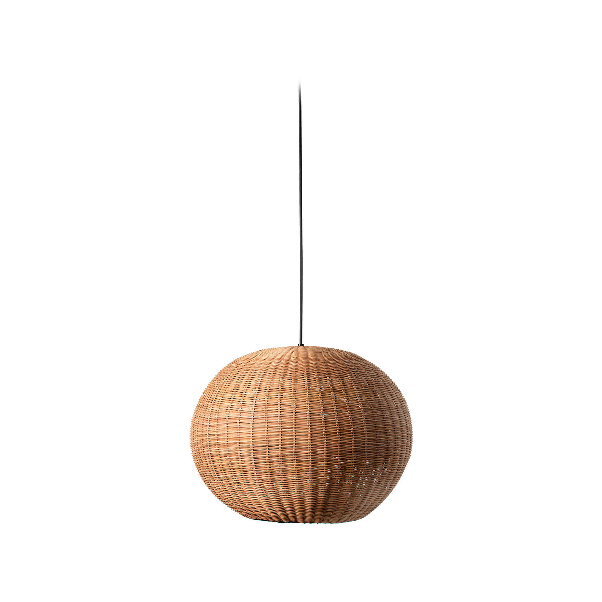 Faro Barcelona 65134-75-US Haka Pendant in Black/Rattan