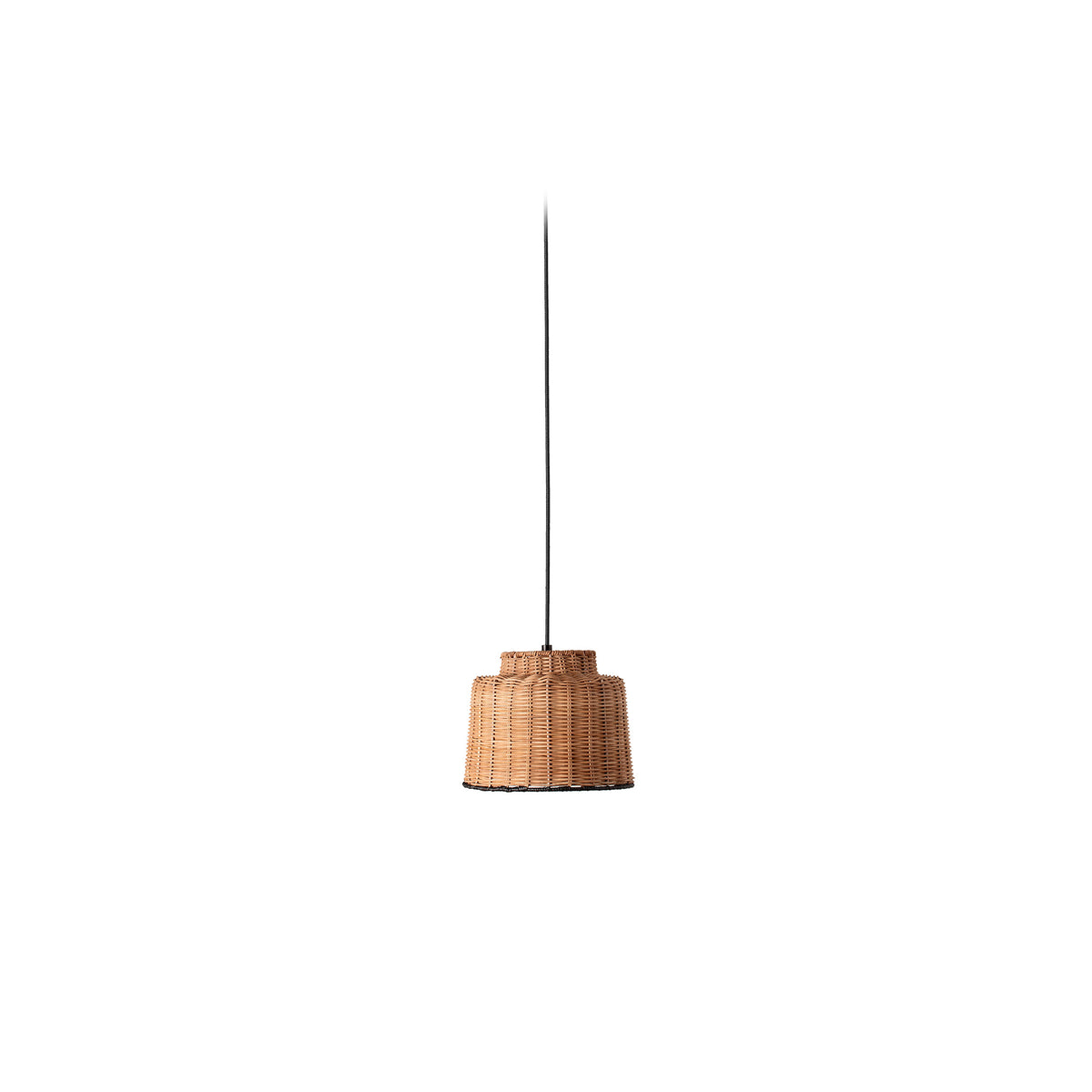 Faro Barcelona 65134-76-US Saipan Pendant in Black/Rattan