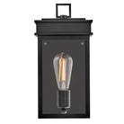 Lanterne murale Cole Lark 82060BK, noire
