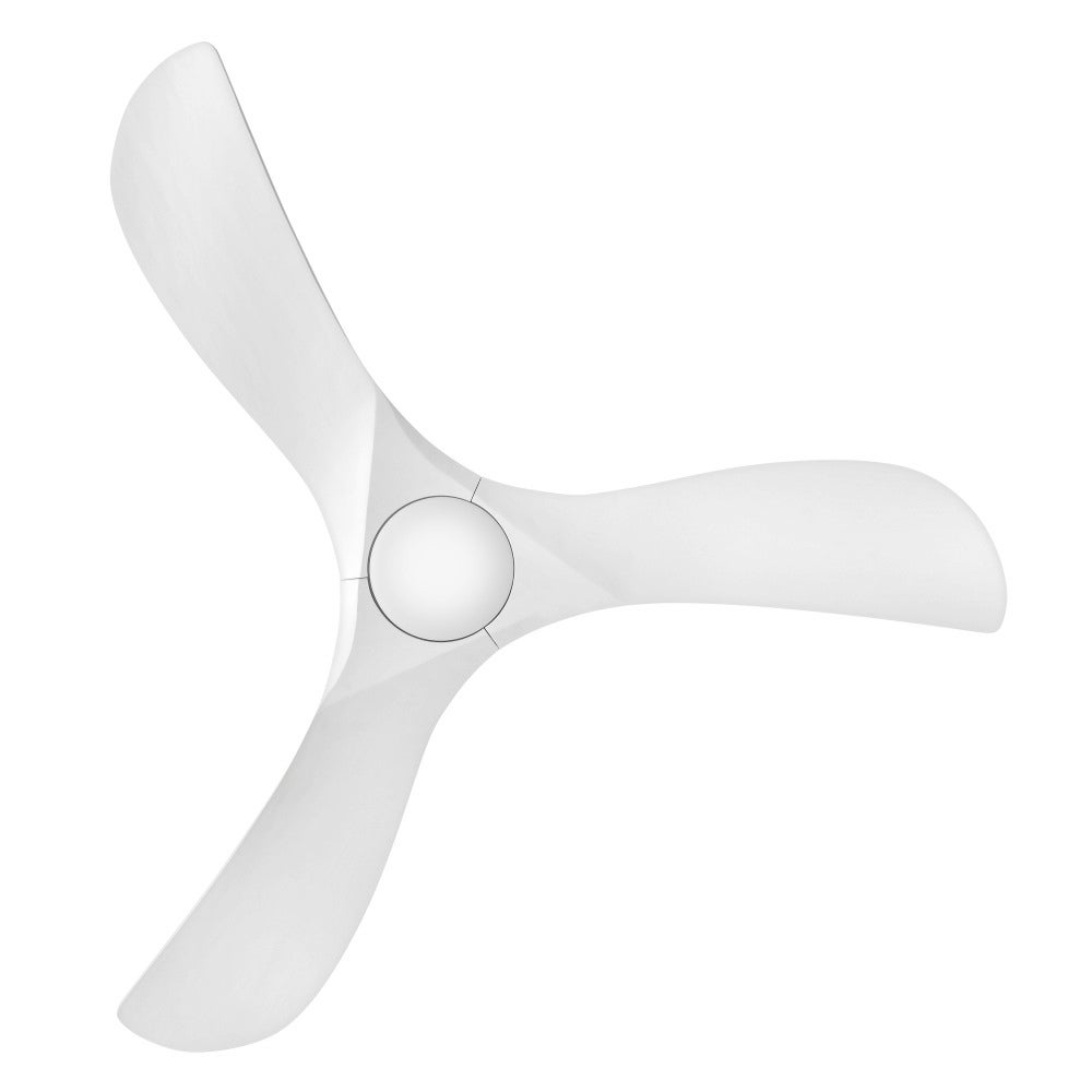Luminaire encastré intelligent à DEL Hinkley Lighting 903456FWW-LDD Swell Ventilateur  en blanc mat