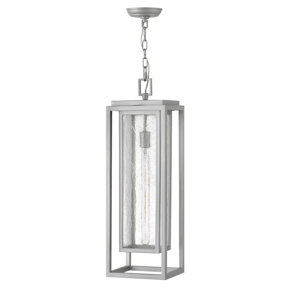 Hinkley Lighting 1006SI Republic Hanging Lantern in Satin Nickel