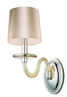 Maxim Lighting 27541CGPN Venezia Wall Sconce in Polished Nickel