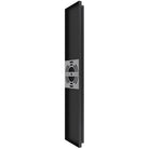 Avenue Outdoor 5-CCT Up/Down LED Wall Sconce AV4916-BK-5CCT side profile — sleek black profile with flat mounting backplate