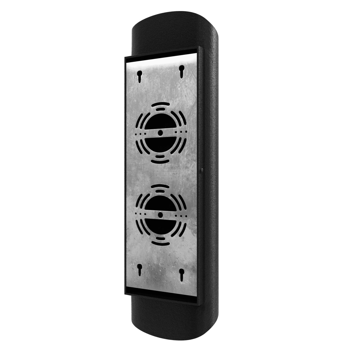 Avenue Outdoor LED 6"W Murale Profil latéral AV9910-BLK — faible saillie murale, bord du cadre noir mat épuré