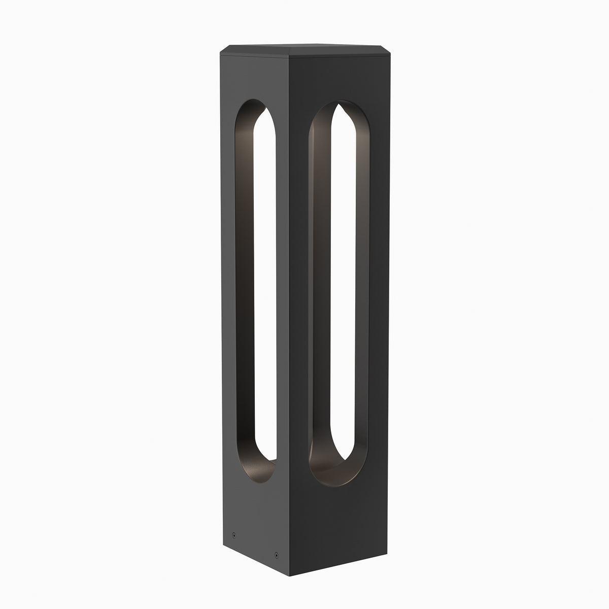 W.A.C. Canada - 6704-30BK - LED Bollard - Altar - Black on Aluminum