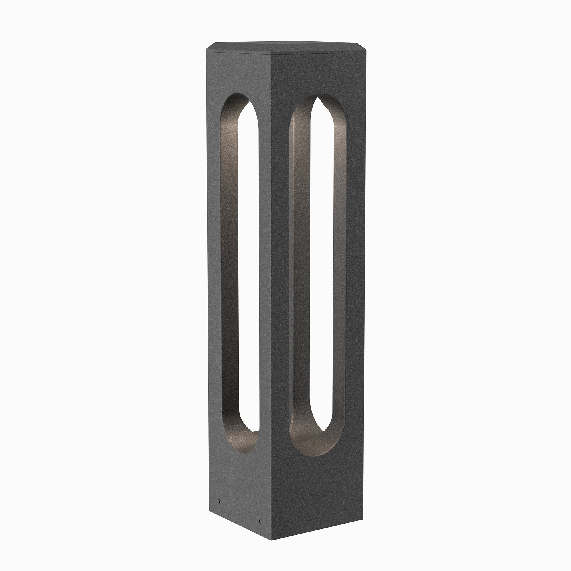 W.A.C. Canada - 6704-30GT - LED Bollard - Altar - Granite on Aluminum