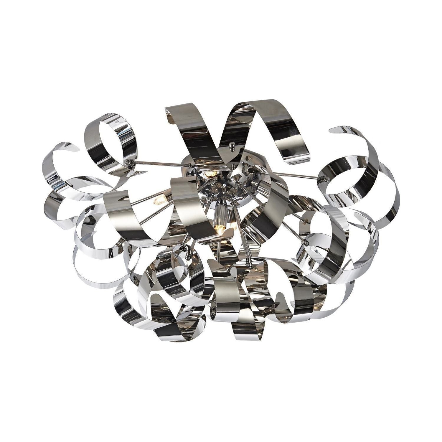 Artcraft Canada - AC605CH - Five Light Flush Mount - Bel Air - Chrome